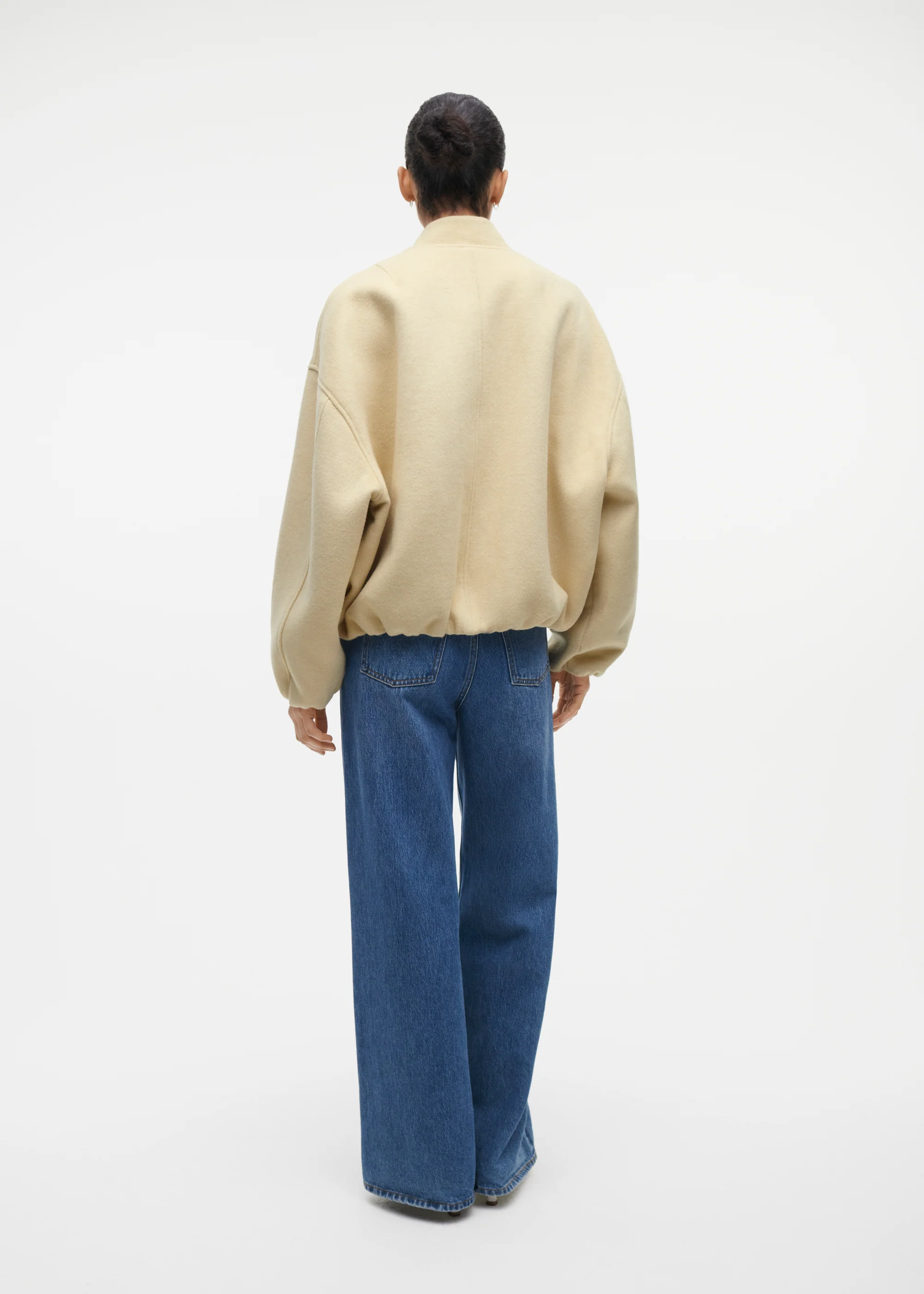 AHTI Wool Bomber Jacket - Image 4