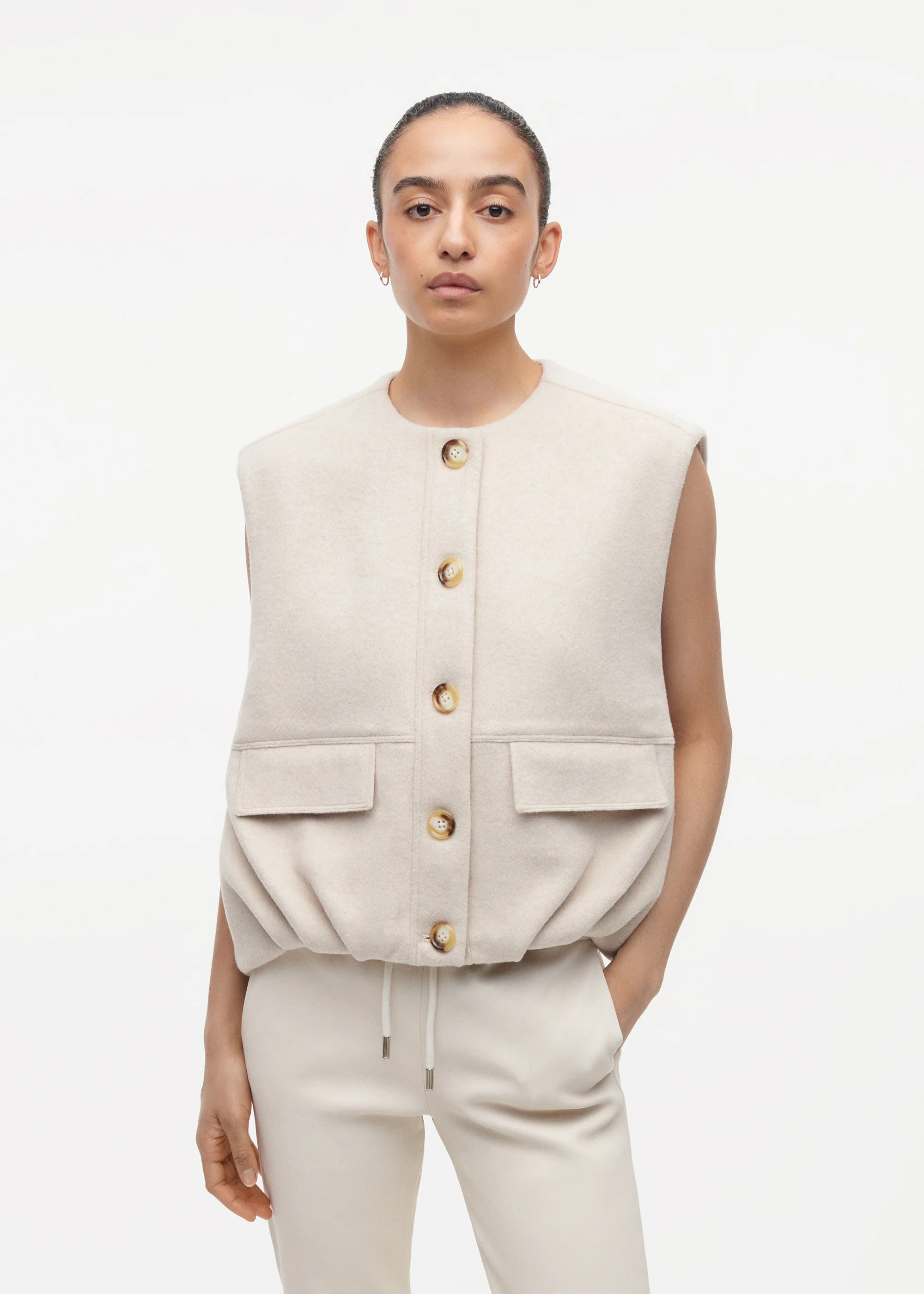 DANIELA Wool Gilet - Image 3
