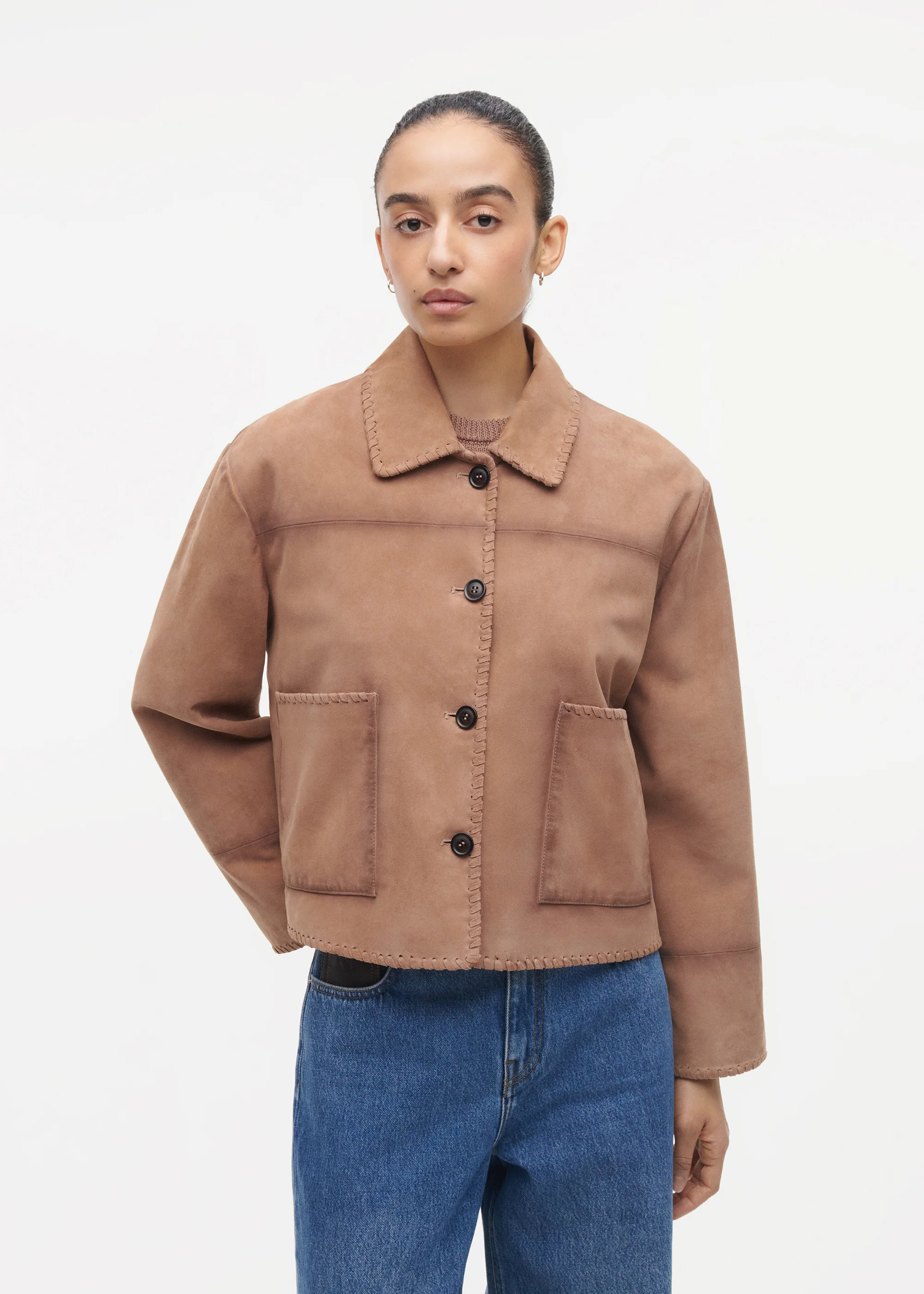 ILYA Suede Jacket - Image 3